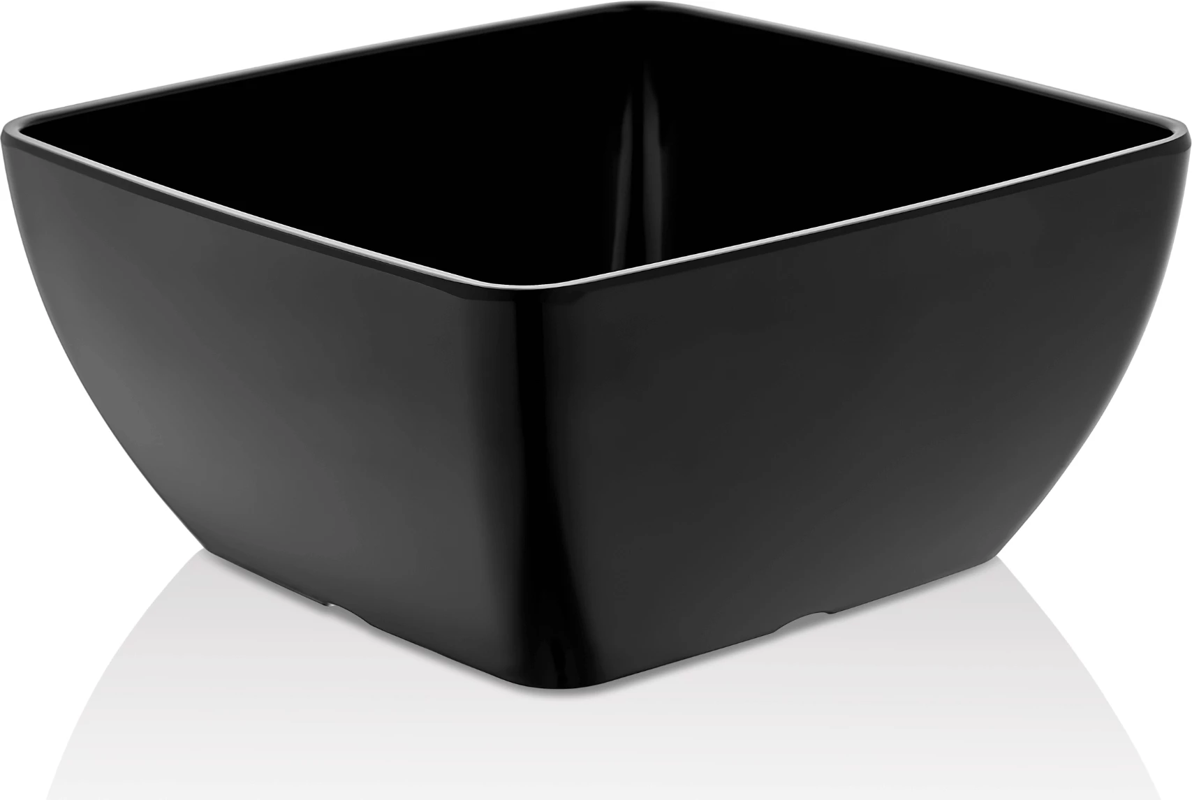 tas katror melamine, Fine Dine, 500 ml, 125x125x65 mm, e zezë