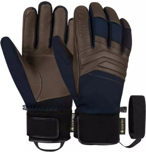 Doreza Reusch Jupiter GORE-TEX, për të rritur, Poliamid, e zezë/navy blue, Nr. 9