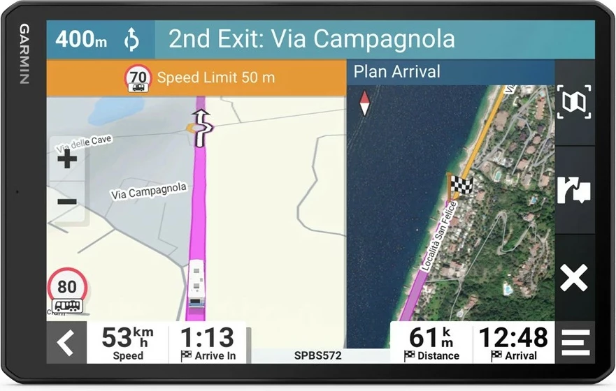 Navigacion GPS Garmin Camper 1095, 32GB, 10.1", i zi