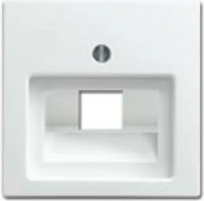 Maskë për prizë rrjeti BUSCH-JAEGER 1803-914, RJ-45, 1 modul, IP20, e bardhë