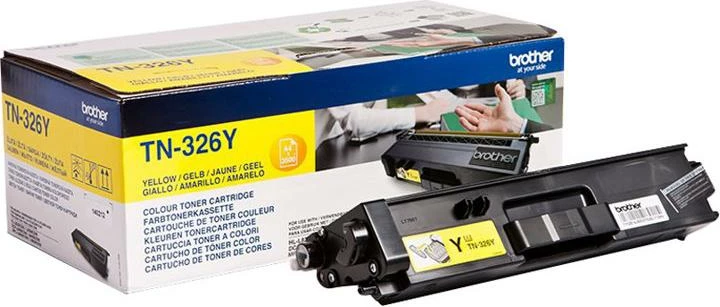 Toner Brother TN-326Y rendiment 3.5k origjinal, e verdhë
