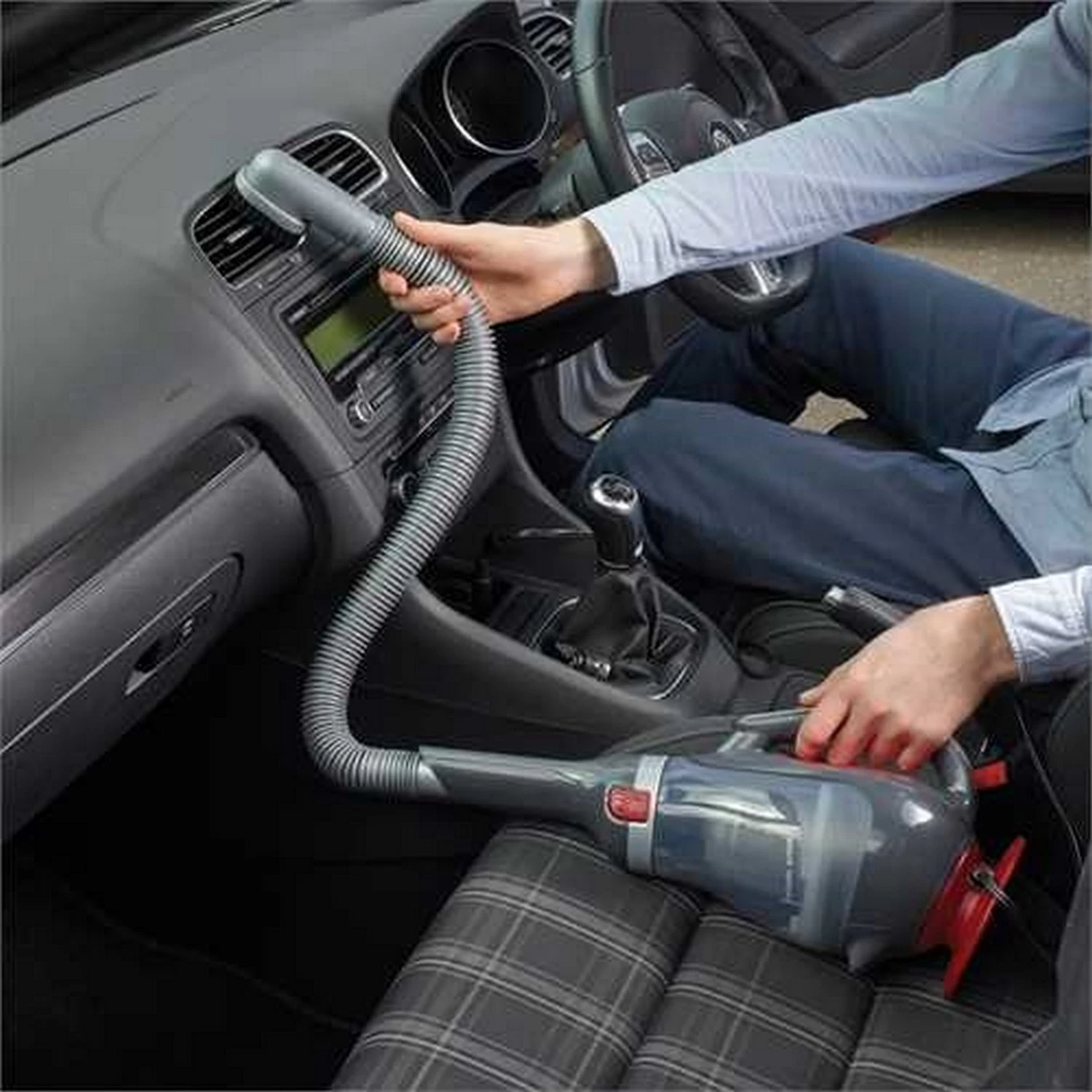 Pastrues portativ për makinë Black&Decker, gri