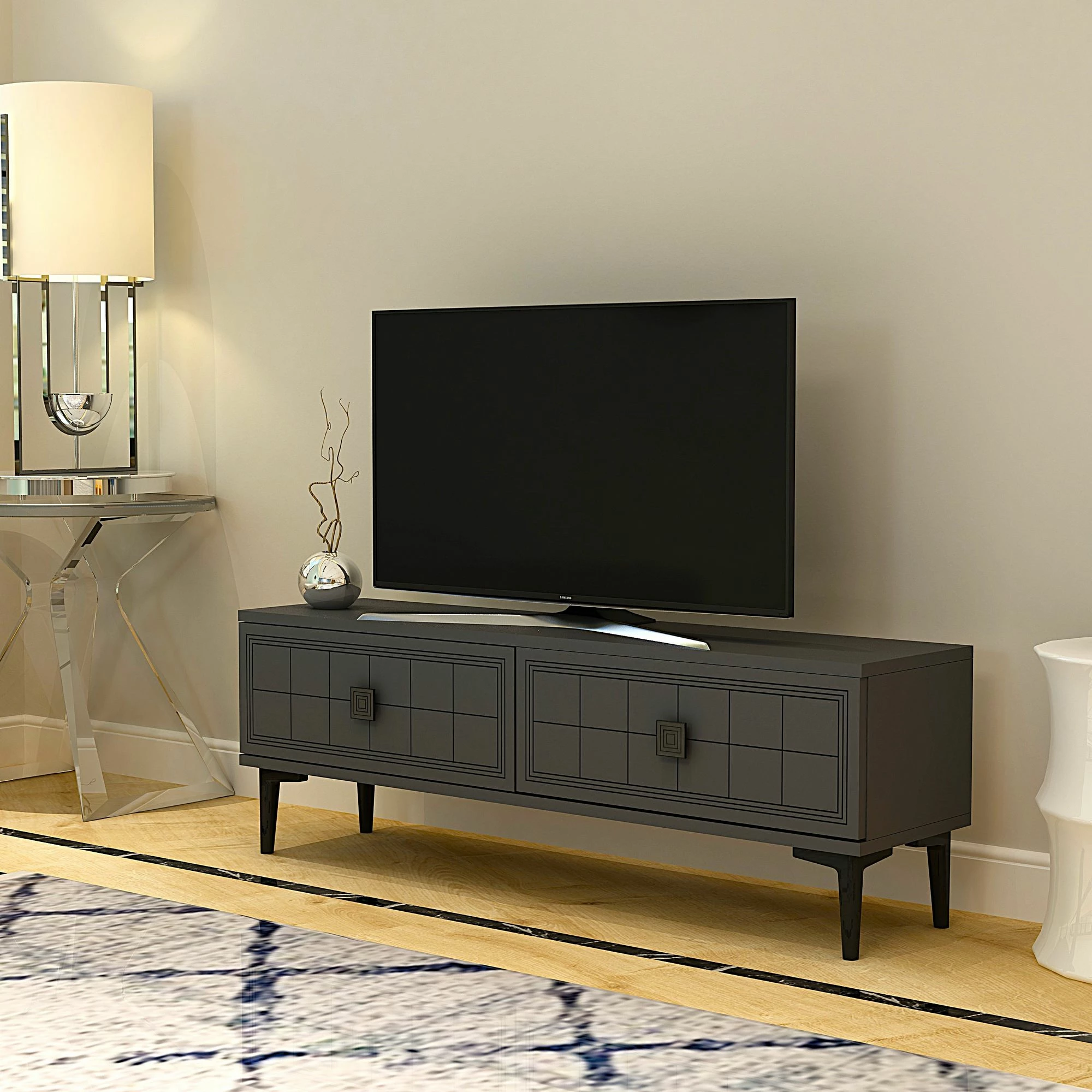 Komodë TV Skye Decor, Yuka 120, antracit