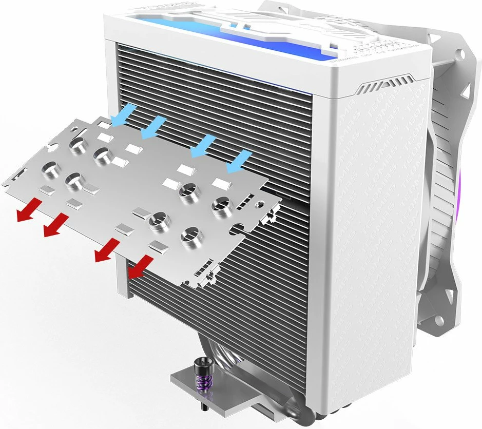 Ftohës CPU Tcomas SJ-R400 4HP 120mm ARGB PWM, i bardhë