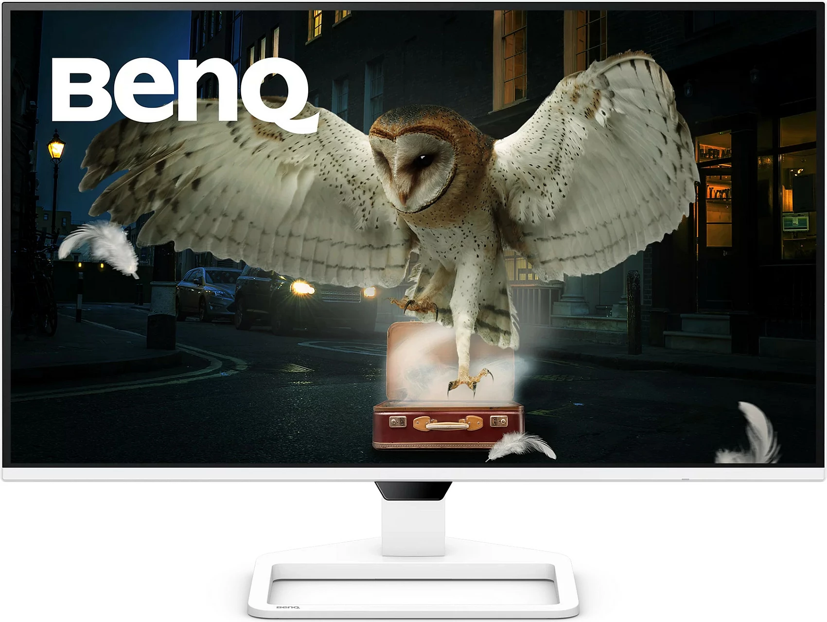 Monitor BenQ EW270Q, 27", 2K QHD 2560x1440, 200Hz, HDRi, altoparlantë të integrum, i bardhë
