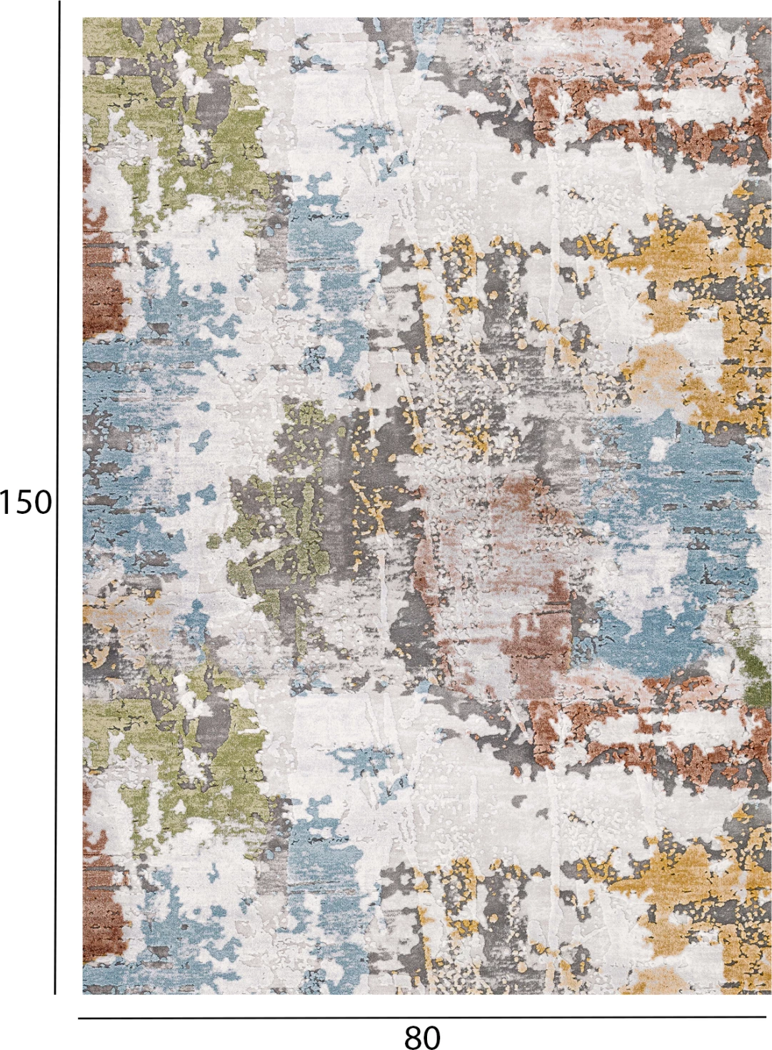 Tapet multikolor JOSIANE, FH7676.09, 80x150cm