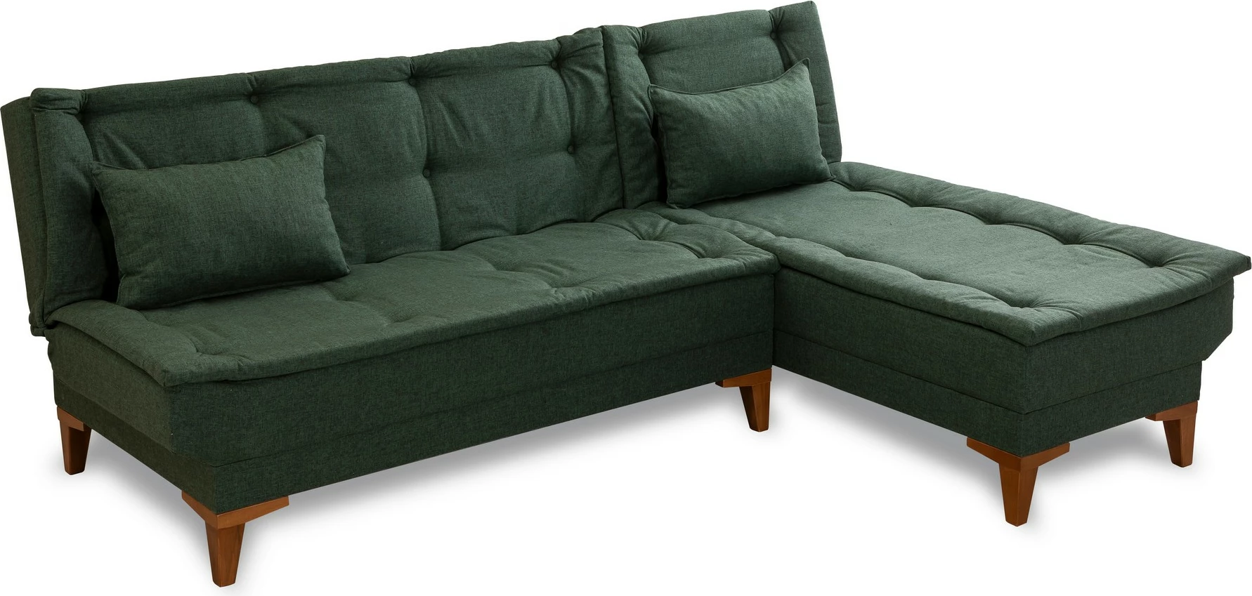 Kënd-sofë krevati Atelier del Sofa, ngjyrë e gjelbër, Santo