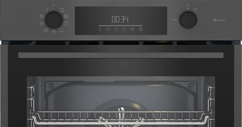 Furrë e integruar elektrike Beko BBIE12501WAP 60 cm 72 L Pyro multifunksionale me AeroPerfect dhe HomeWhiz, e zezë