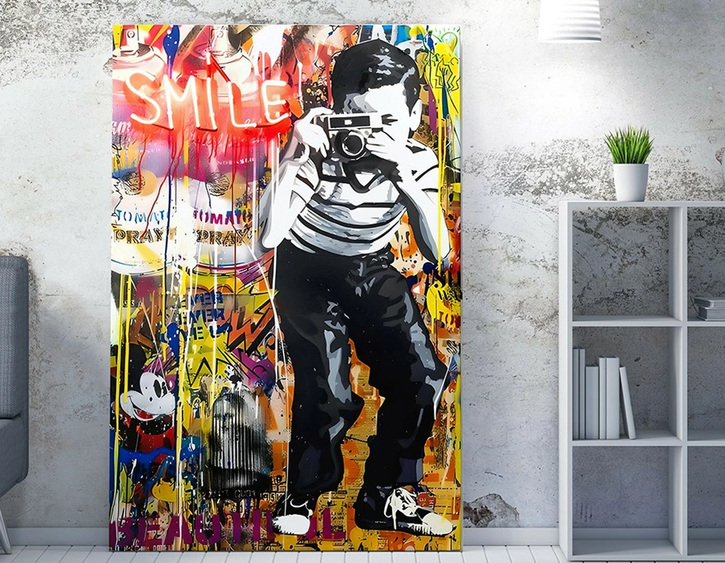Pikturë dekorative në kanavacë, Wallity WY357, 50x70cm