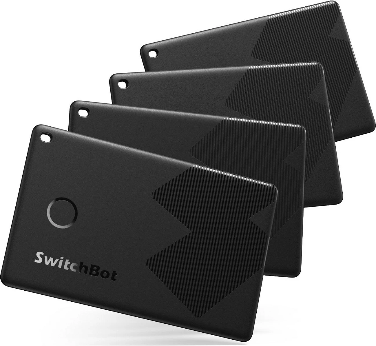Kartelë gjurmimi SwitchBot Wallet Finder Card W2500032, Apple Find My, NFC, IP67, 2.5mm, e zezë