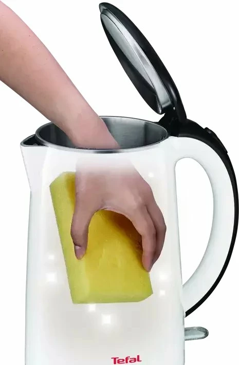 Çajnik elektrik Tefal Safe'tea KO260130 1.7L 2150W, i bardhë