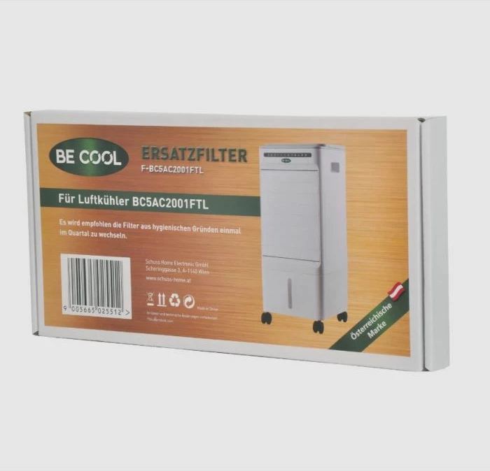 filter zëvendësues SHE Series 20 për ftohës ajri SHE20AC2001F, F-SHE20AC2001F, i gjelbër