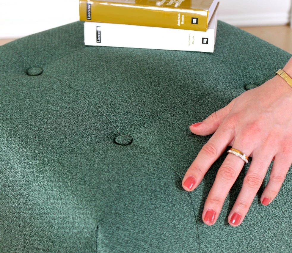 Puf Atelier del Sofa Tomp v2, ngjyrë e gjelbër