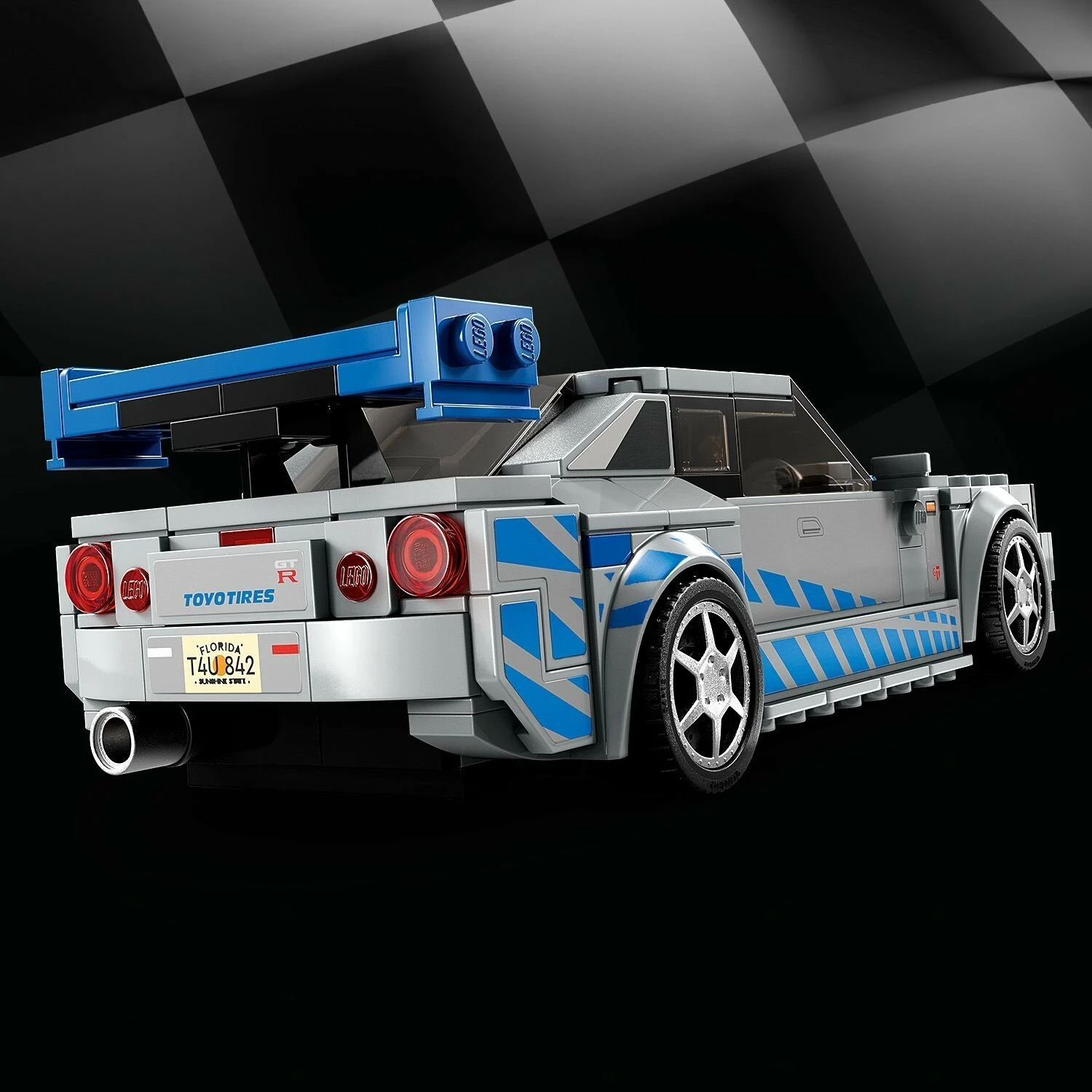 Set LEGO Speed Champions Nissan Skyline GT-R (R34) Fast & Furious 76917, 319 copë