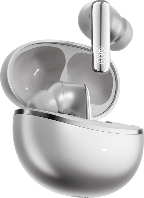 Kufje QCY MeloBuds N70 Lite (HT18 Lite) TWS, ANC, LDAC, Bluetooth 6.0, IPX5, Titanium