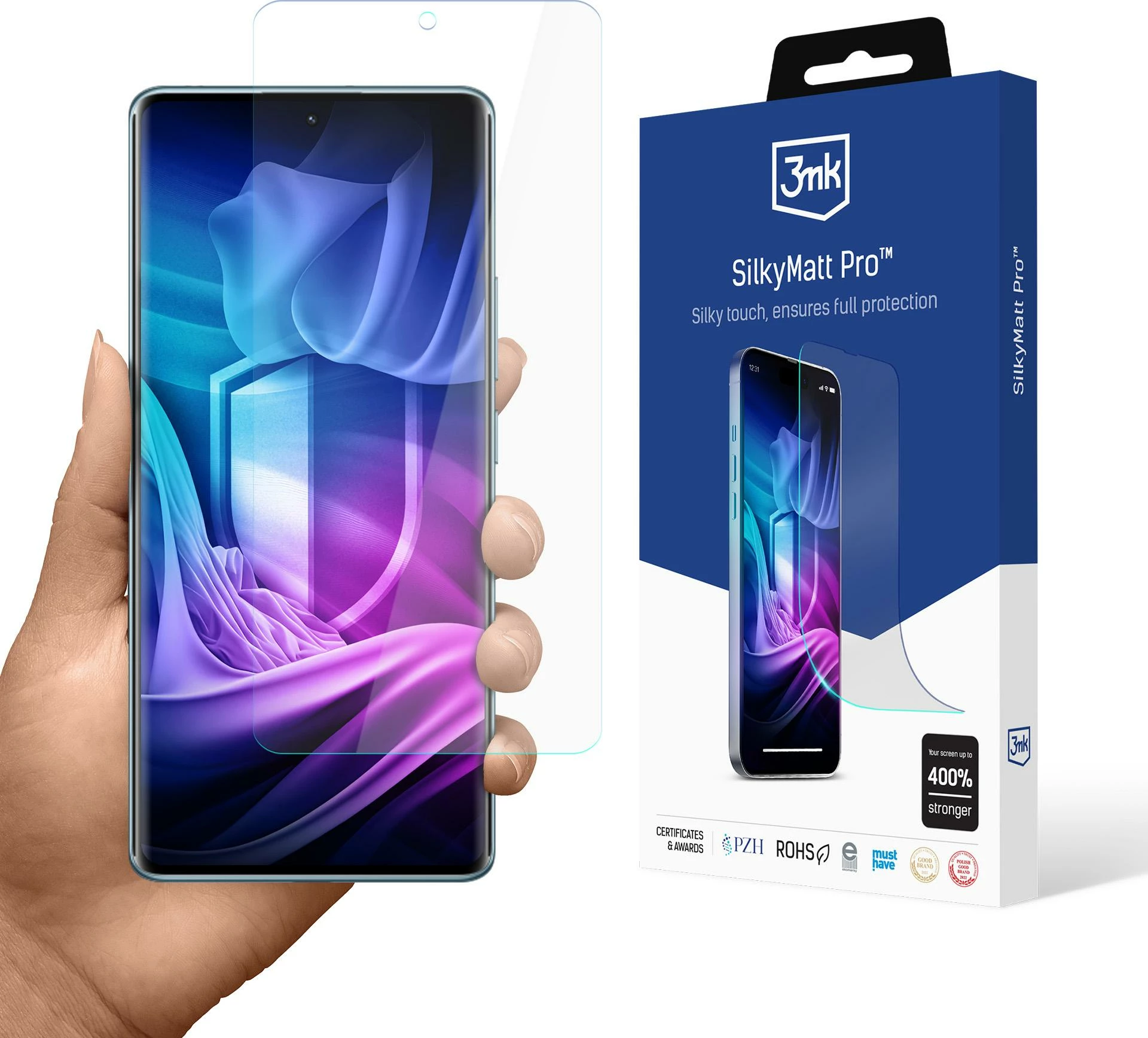 Folje mbrojtëse mat 3mk SilkyMatt Pro për Xiaomi Redmi Note 14 Pro 4G