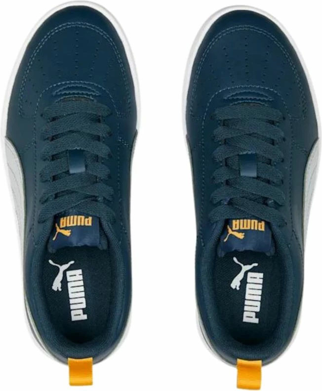 Atlete për fëmijë Puma Rickie Jr, të bardha dhe blu deti