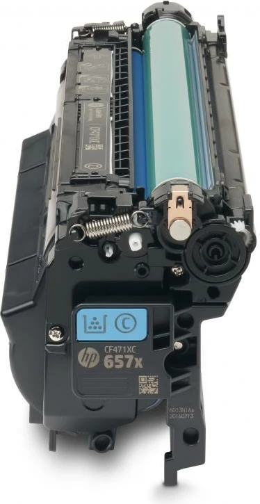 Toner, HP, 657X (CF471XC), rendiment i lartë deri 23,700 faqe, cyan