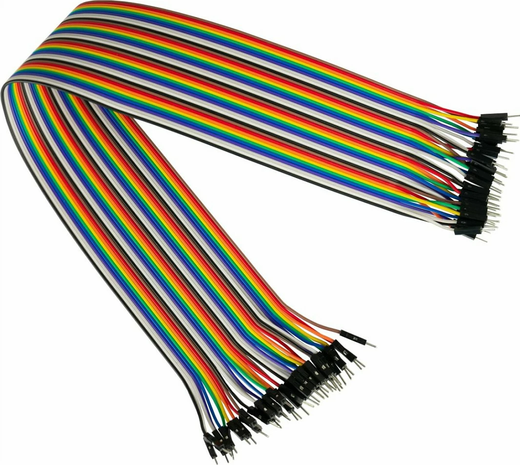 Kabllo jumper Kabelmeister 40-Pin St-St, 40 cm, shumëngjyrëshe