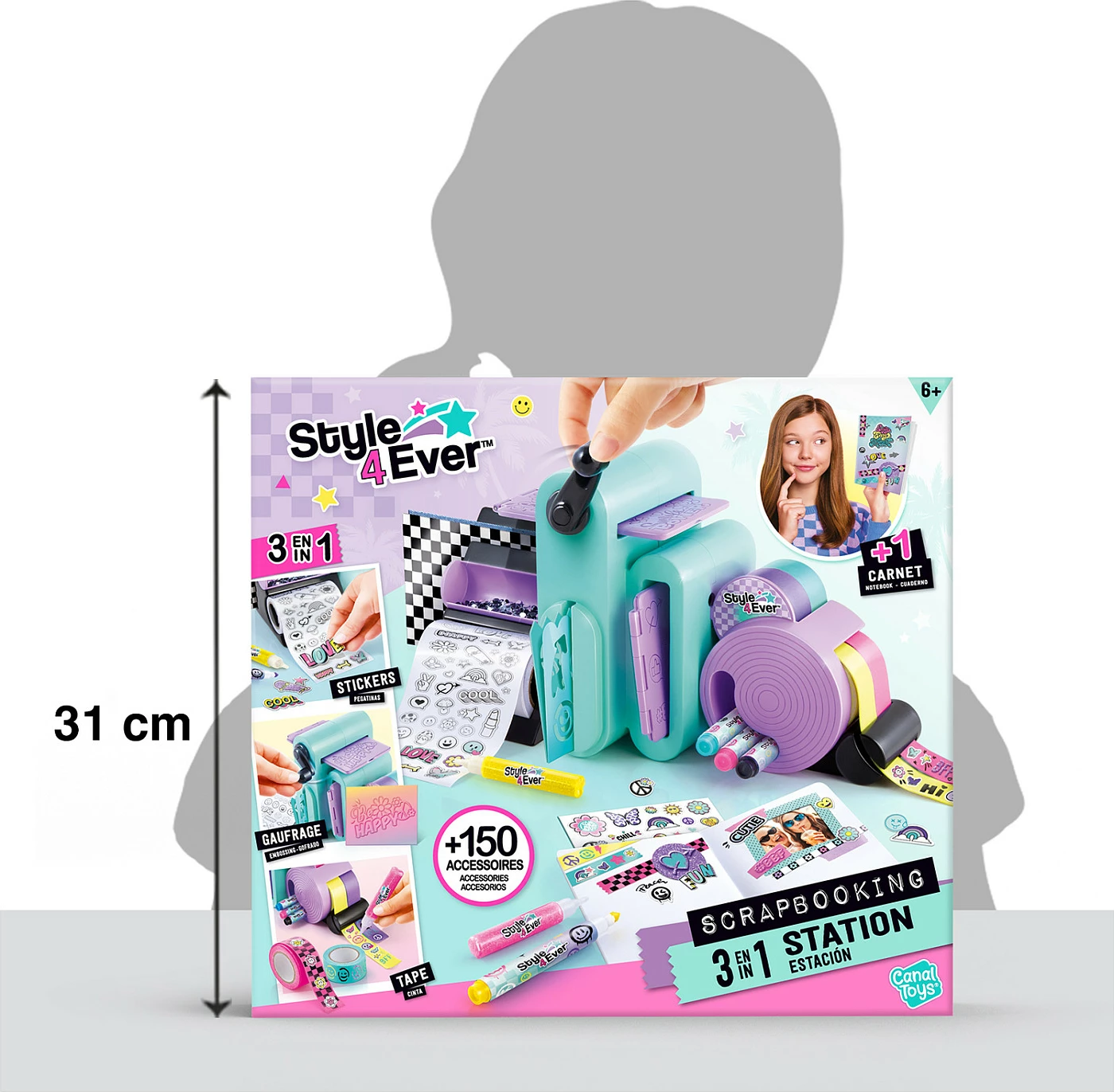 Set kreativ Canal Toys OFG 275, kit punimesh për fëmijë 8+ , multikolor