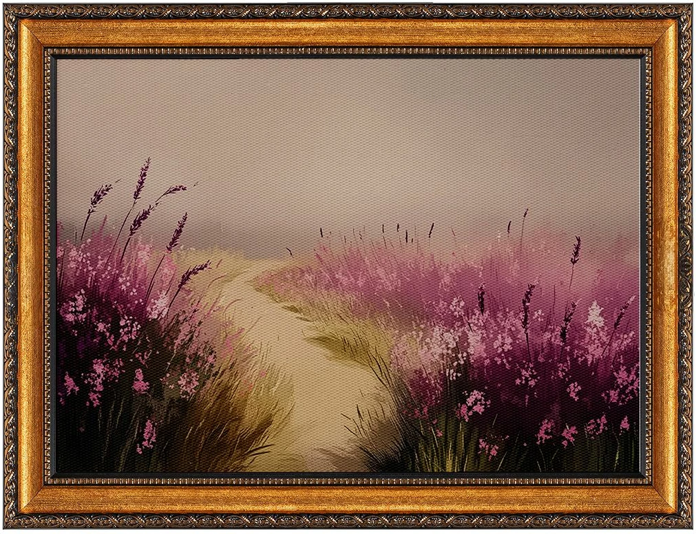 Pikturë dekorative në kanavacë me kornizë, shumëngjyrëshe, Wallity, ATCRCVCNVSMDL64 - 50x70cm