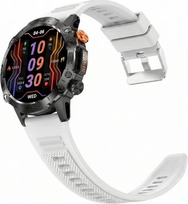 Smartwatch Gravity GT20-8, dy rripa, e zezë