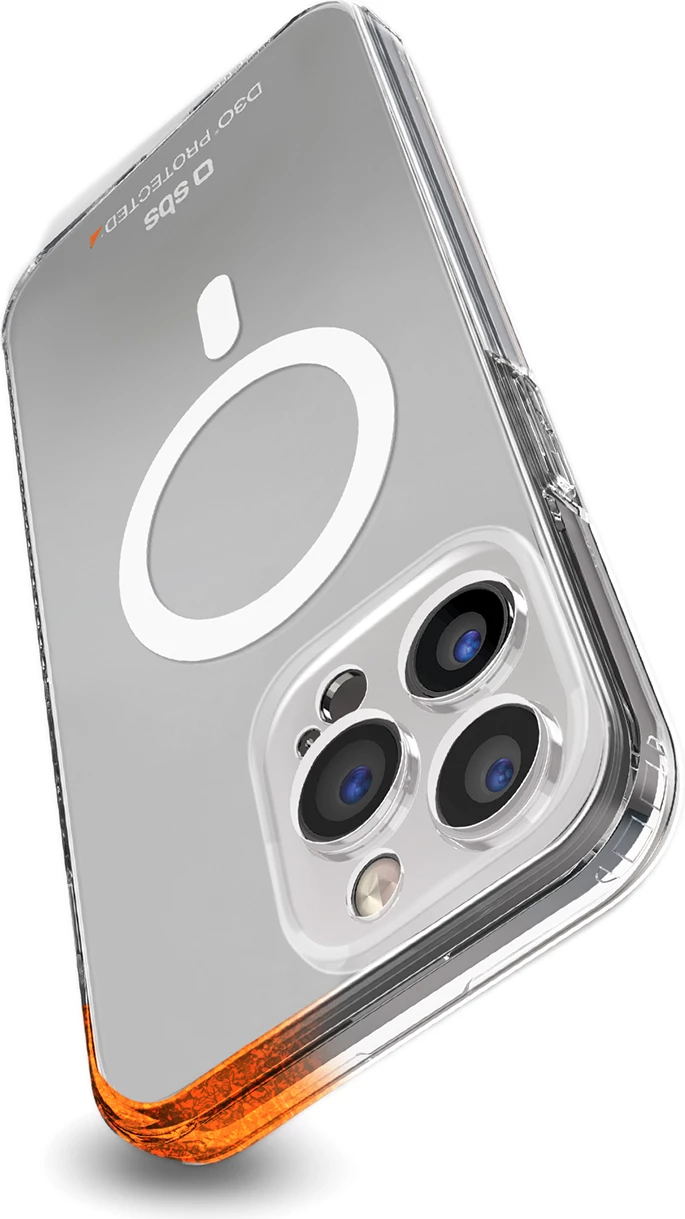 Mbështjellës SBS D3O MagSafe për iPhone 15 Pro Max, Transparent
