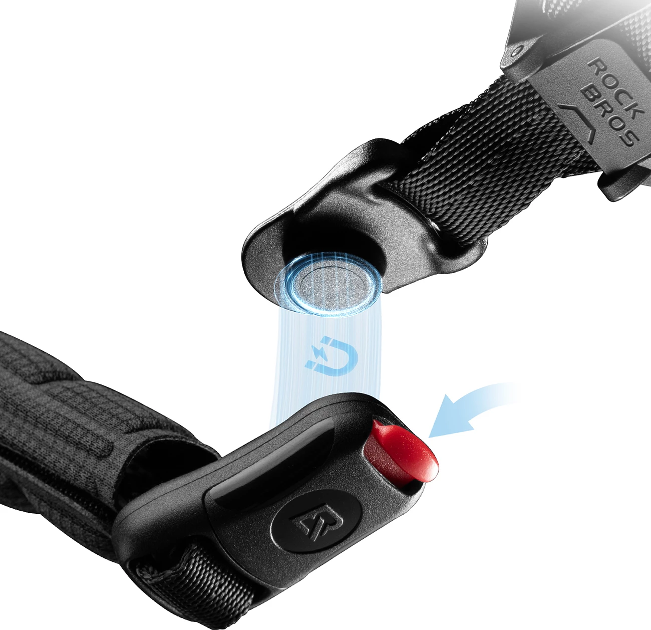 Helmetë biciklete Rockbros LK-15 58-62 cm, fibër karboni, e bardhë