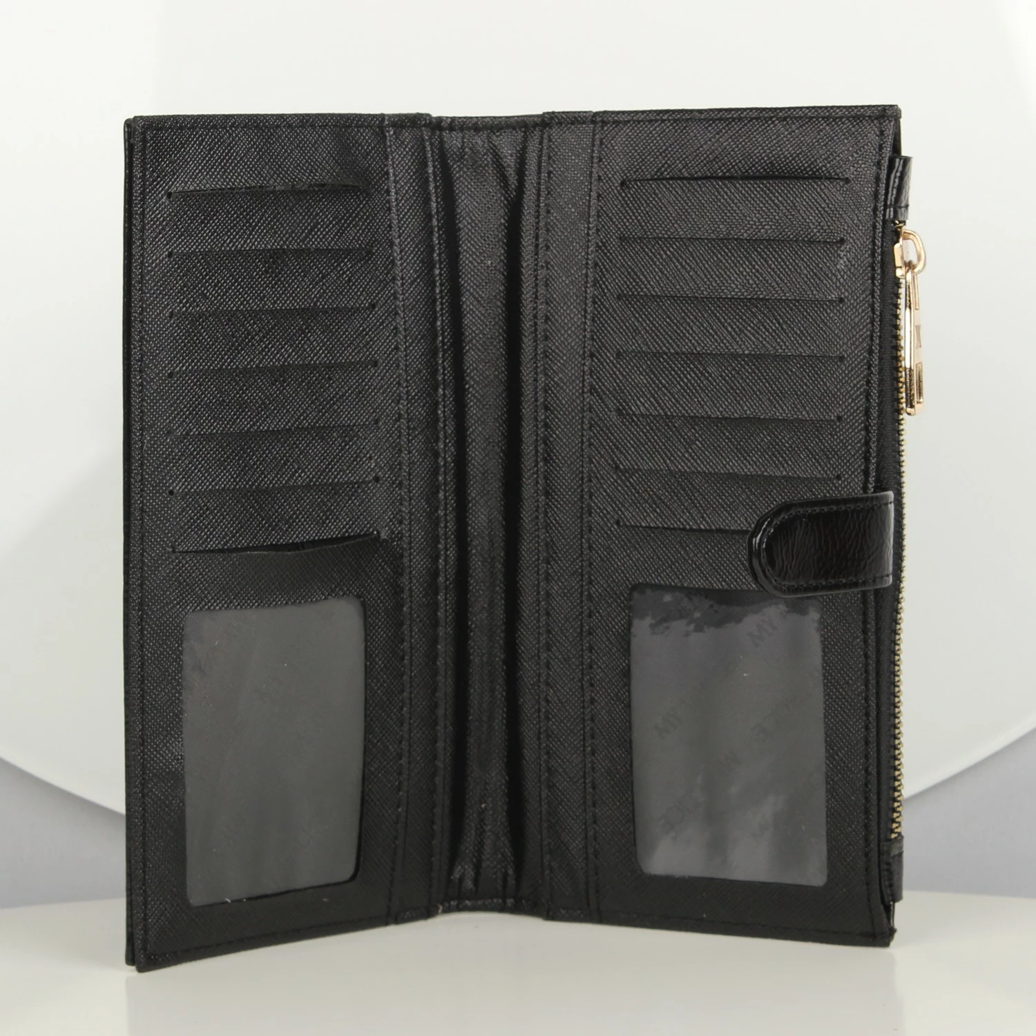 Portofol lëkure, ngjyrë e zezë, Zoozie Bags, 2538