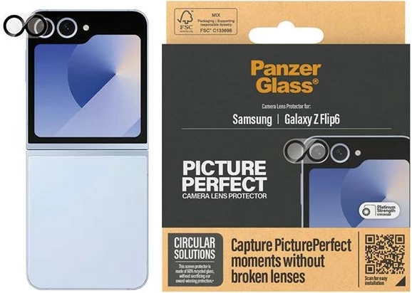 Mbrojtës kamerë PanzerGlass për Samsung Galaxy Z Flip 6