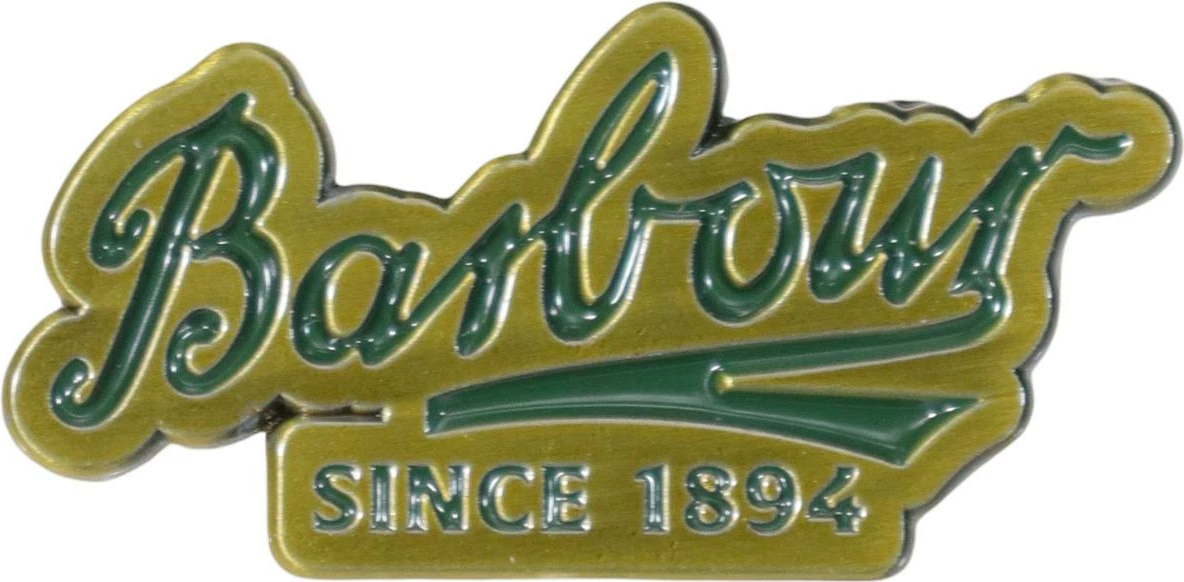 Pin me logo për meshkuj Barbour 262MUMB0013, bezhë e errët