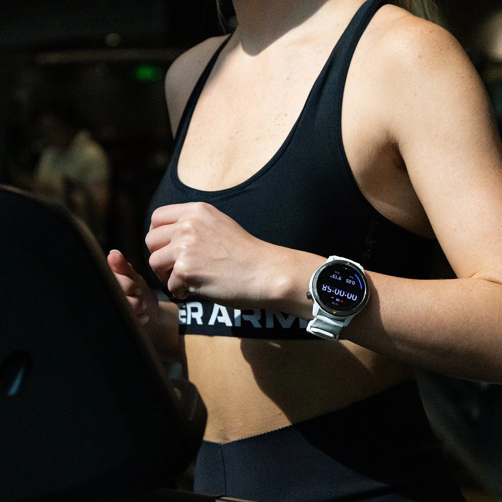 Smartwatch AGM Legion MPN 23882, 1.43\" AMOLED, GPS, 5ATM, IP67, MIL-STD-810H, e zezë