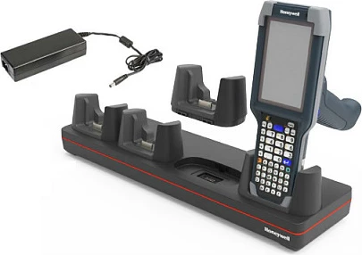 Baza karikimi Honeywell Charge Base për hand-held skaner, dock + adapter rryme, e zezë/gri
