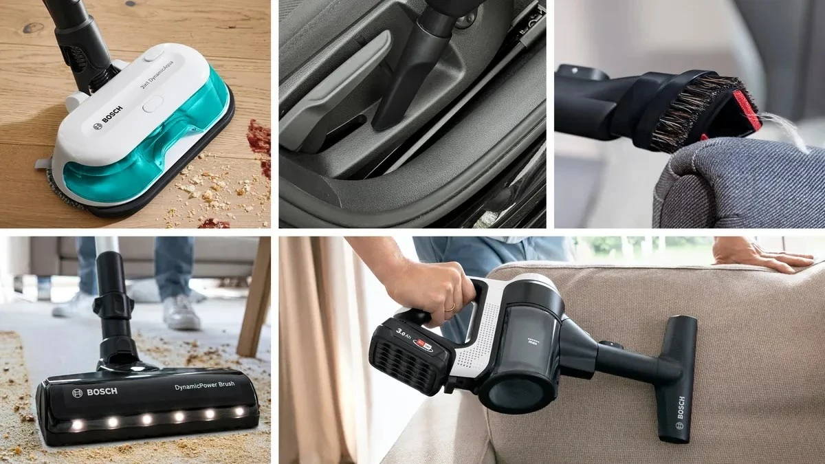 Fshesë pa kabllo 2-në-1 BOSCH Unlimited 7 ProHygienic Aqua, Bardhë