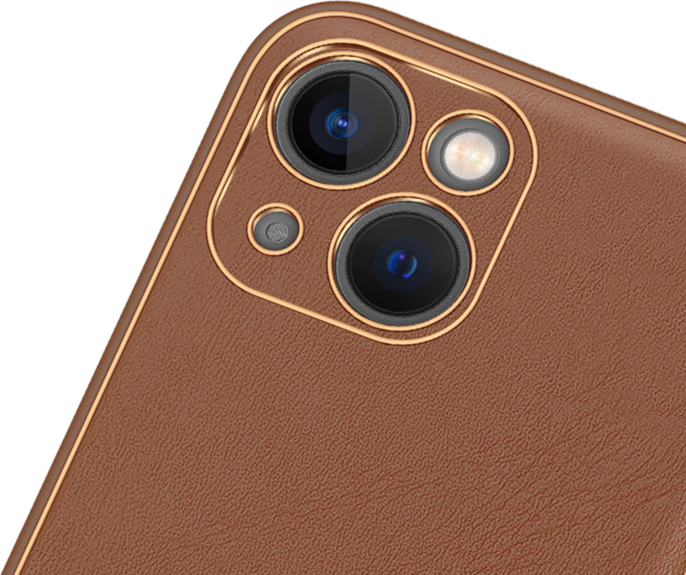 Mbështjellës Dux Ducis Yolo për iPhone 14, Kafe