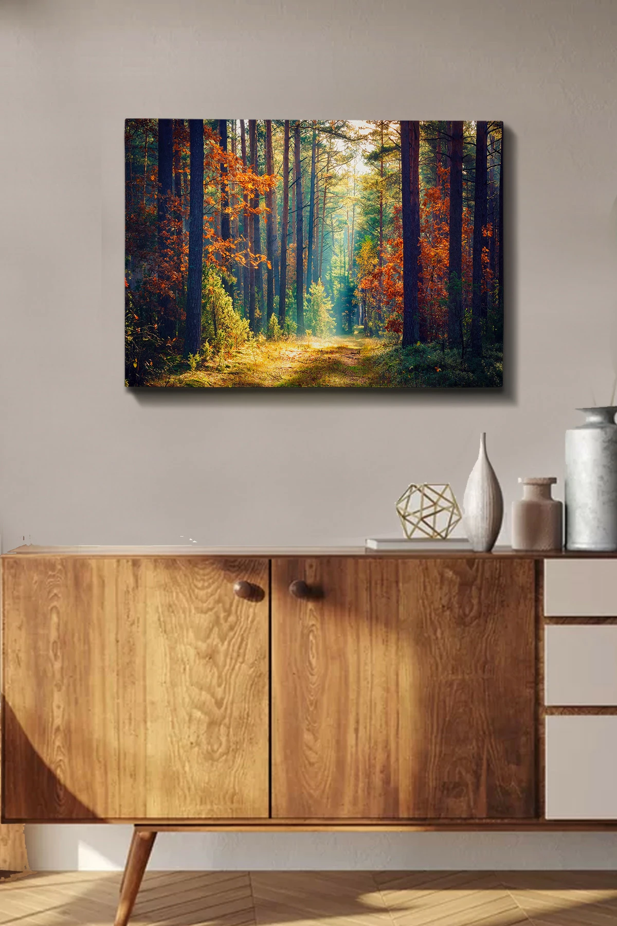 Pikturë dekorative në kanavacë, shumëngjyrëshe, 50x70cm, Wallity, 274