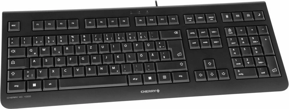 Tastierë Cherry KC1000 AZERTY, me kabllo, e zezë