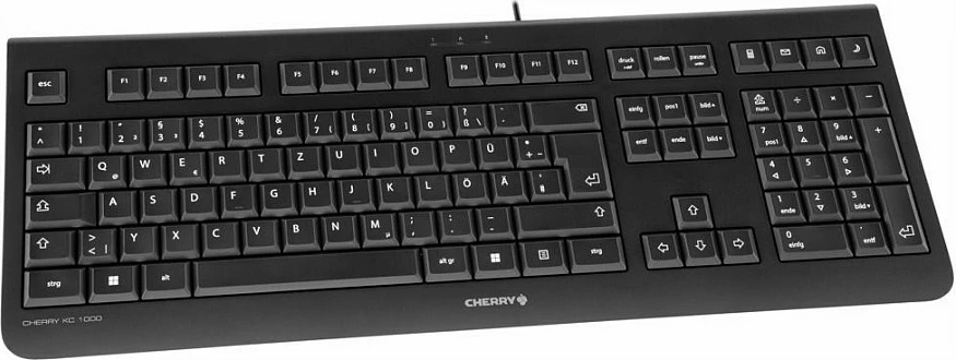 Tastierë Cherry KC1000 AZERTY, me kabllo, e zezë