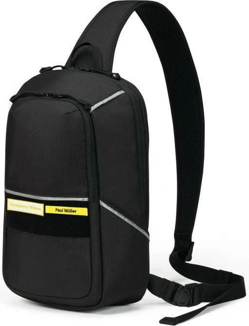Çantë sling Dicota REFLECTIVE, për notebook, e zezë