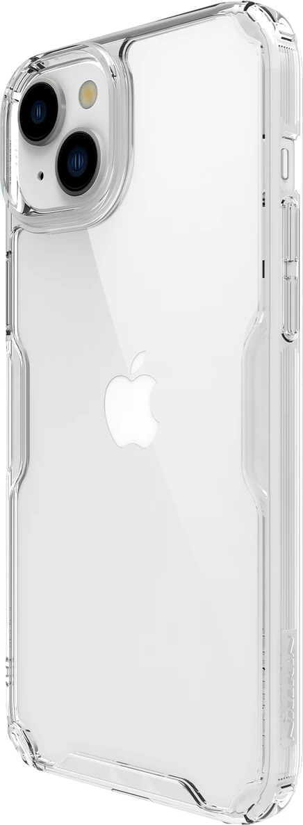 Mbështjellës Nillkin Nature Pro për iPhone 15 Pro Max, i bardhë, transparent