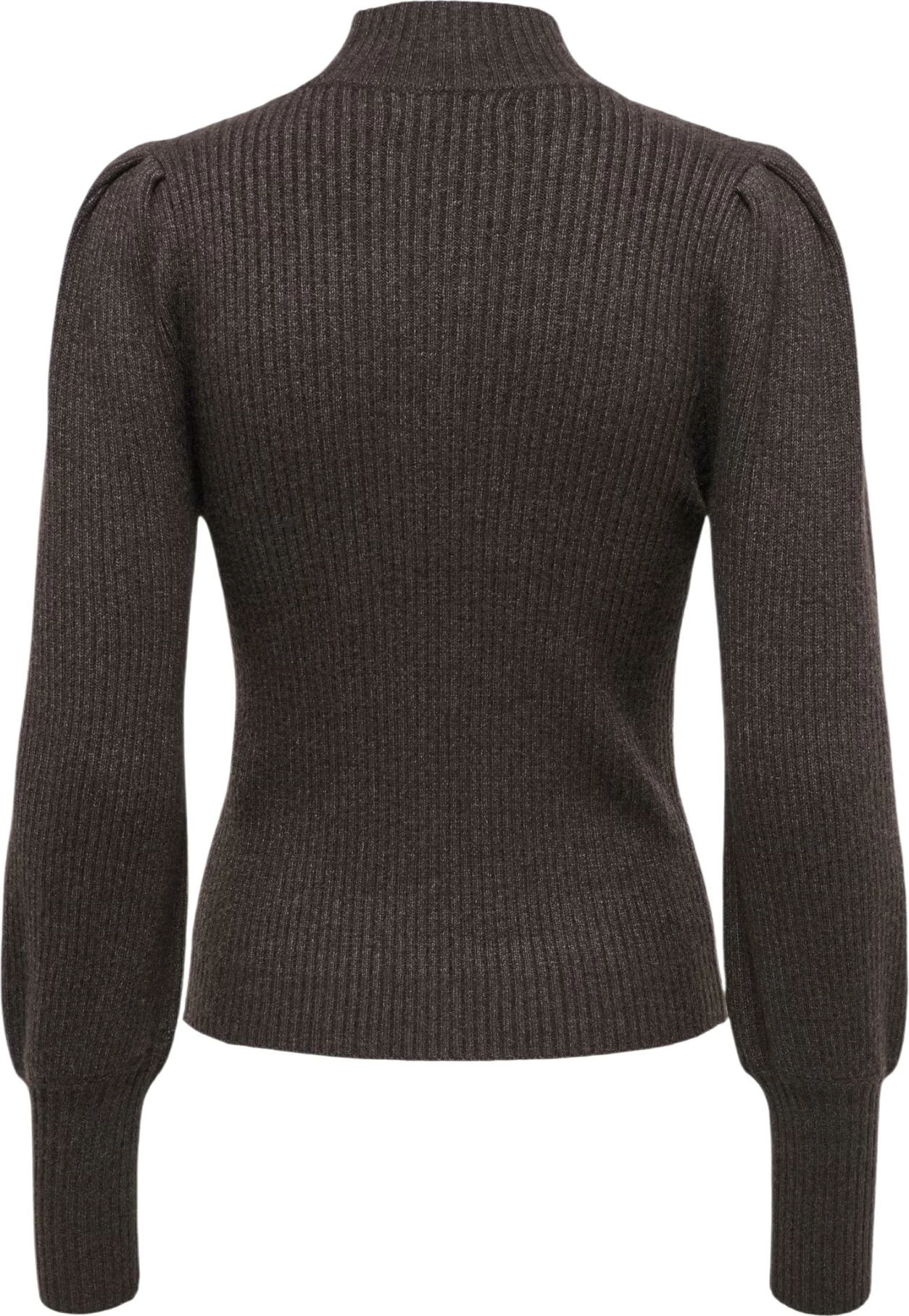 Xhemper për femra Only ONLKATIA LIFE L/S HIGHNE PULL KNT NOOS 15232494, kafe [Madhësia: XL]
