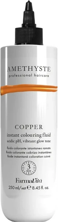 Lëng ngjyrues për flokë Farmavita Amethyste Instant Colouring Fluid për femra Cooper 250ml
