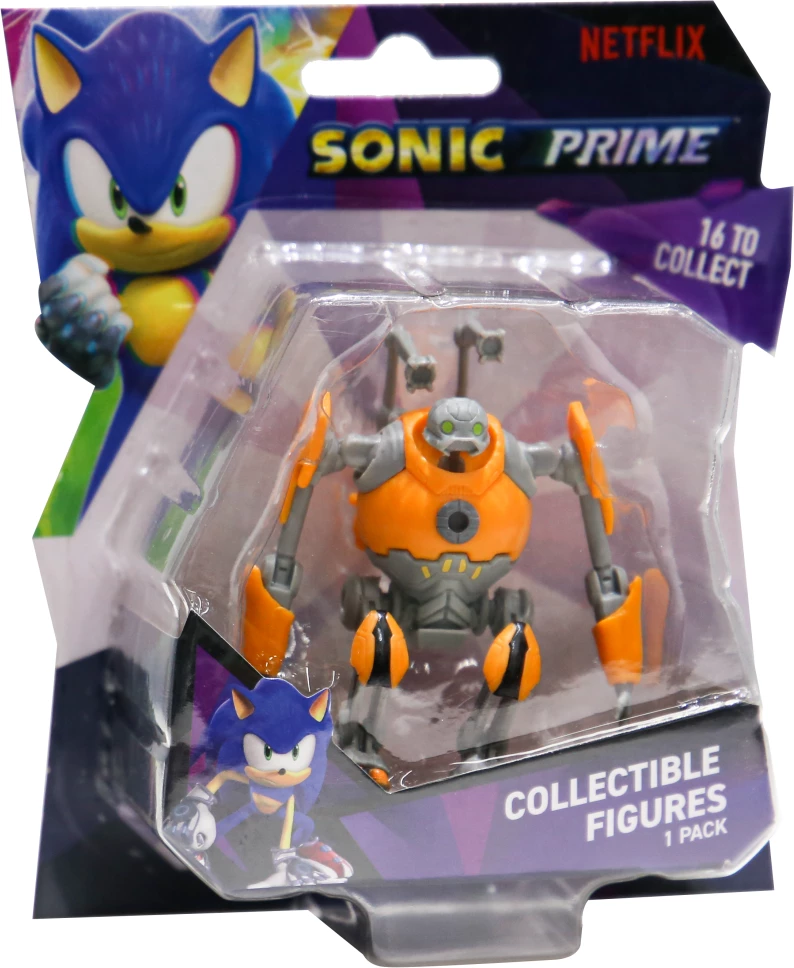Figurinë koleksionuese P.M.I. Sonic Prime 6.5 cm, 1 copë (S1)