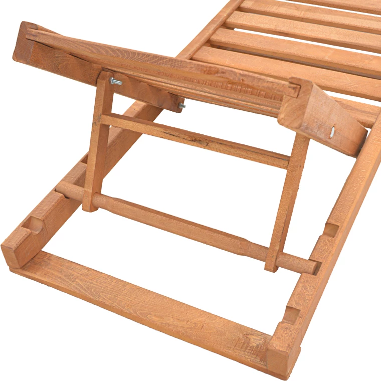 Shezlong Specta dru ahu ngjyrë arre 60x190x50cm