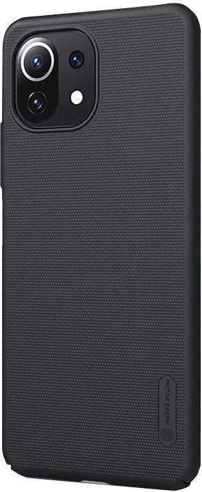 Mbështjellës Nillkin Super Frosted Shield për Xiaomi 11 Lite 4G/5G, i zi