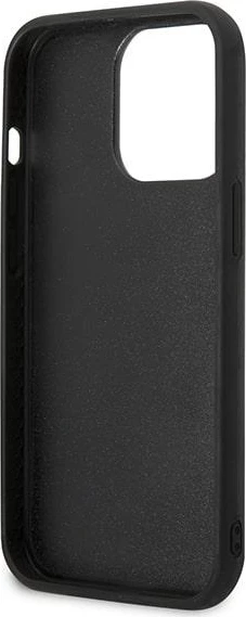 Mbështjellës Karl Lagerfeld KLHCP13X3DKPK për iPhone 13 Pro Max 6.7", Ikonik Patch, i zi