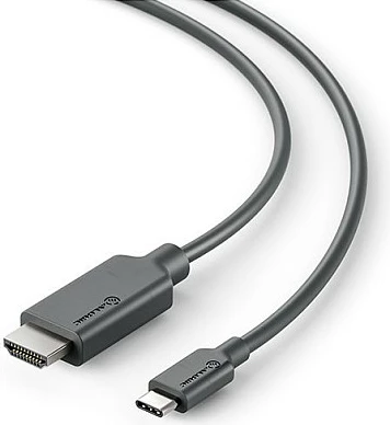 Kabllo adapter USB-C në HDMI ALOGIC, 1m, 4K 60Hz, e zezë