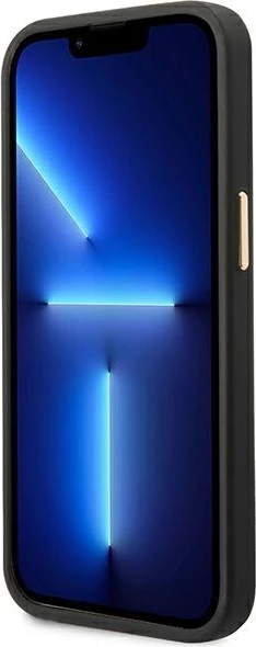 Mbështjellës Guess GUHMP14MU4GPRK për iPhone 14 Plus 6.7", MagSafe, i zi