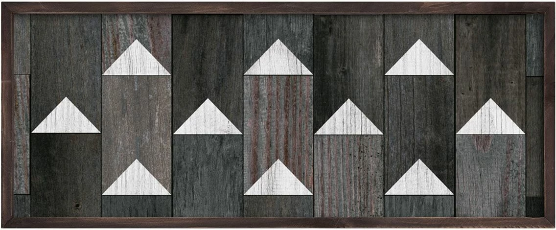 Pikturë dekorative me kornizë druri, MDF, shumëngjyrëshe, Wallity, 33x70cm