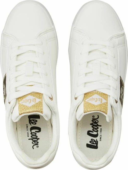 Atlete femra Lee Cooper LCW-26-31-4365LA, të bardha dhe të arta